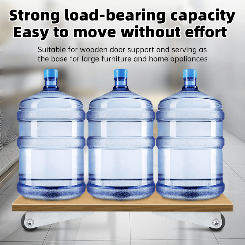 MoveGlide - Soft rubber furniture casters (4 pieces)