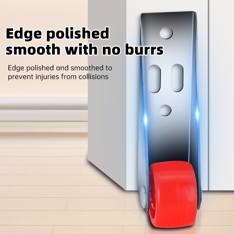 MoveGlide - Soft rubber furniture casters (4 pieces)