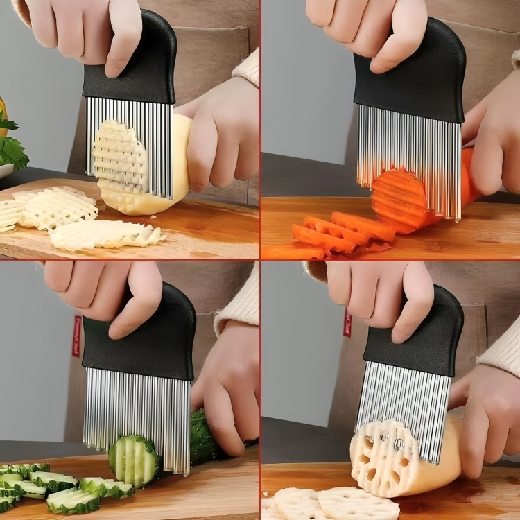 RippleCutter - Wave cutter kitchen cuts