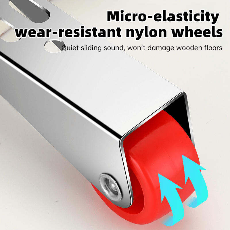 MoveGlide - Soft rubber furniture casters (4 pieces)