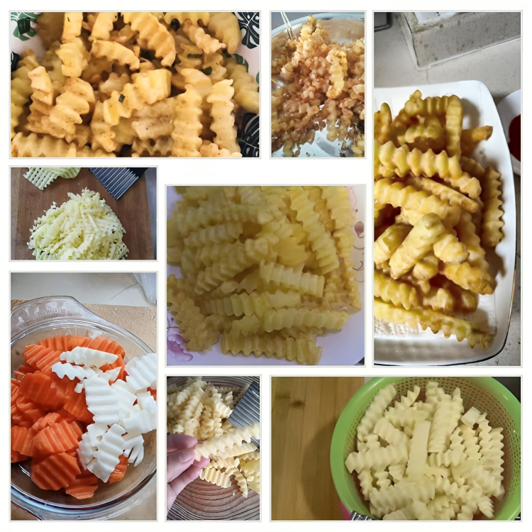 RippleCutter - Wave cutter kitchen cuts